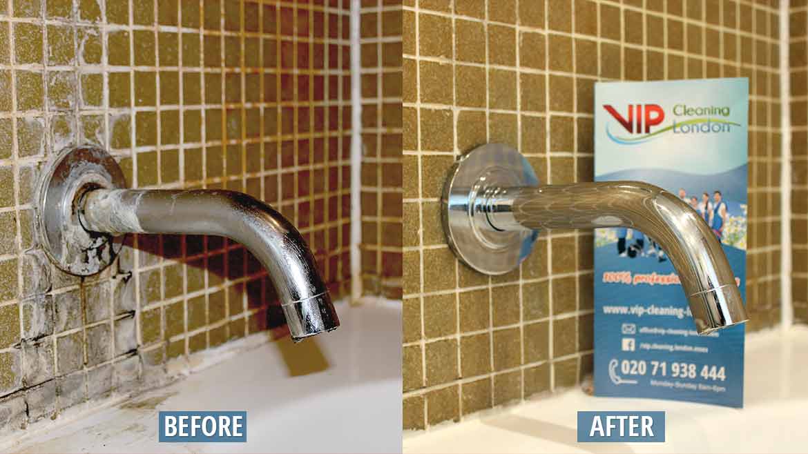 Another shower faucet cleaning