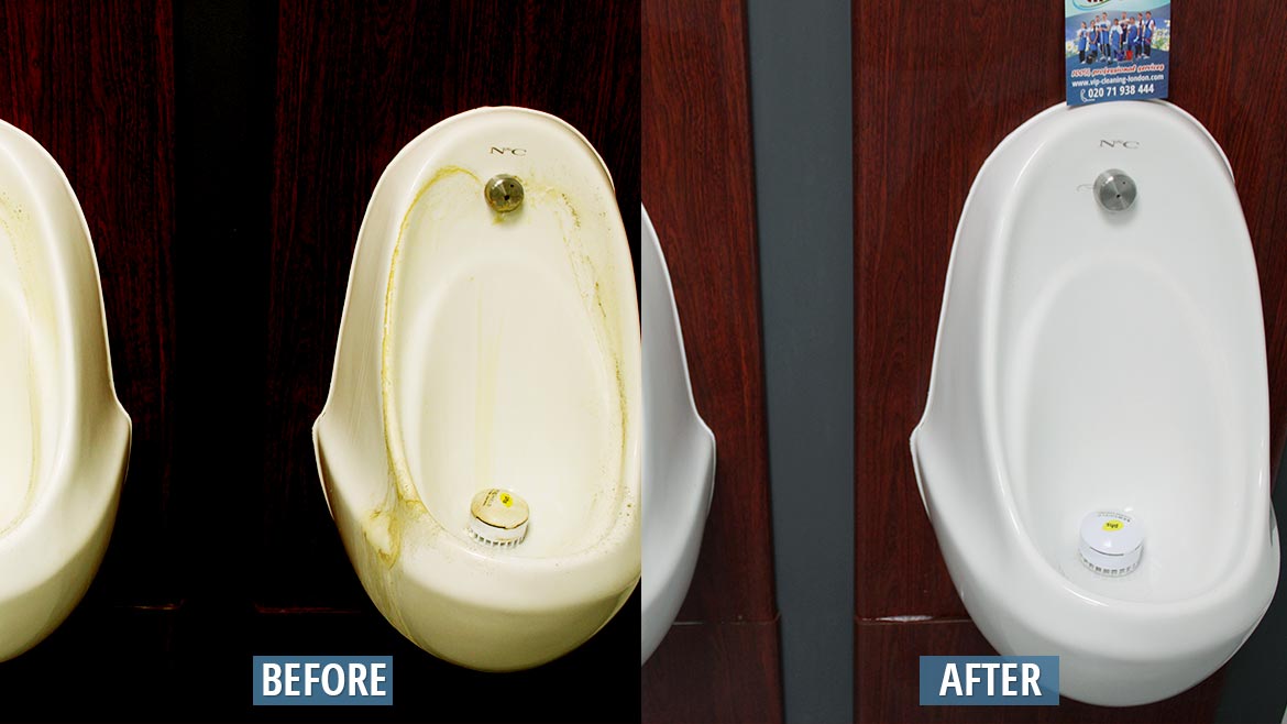 Cleaning Urinals